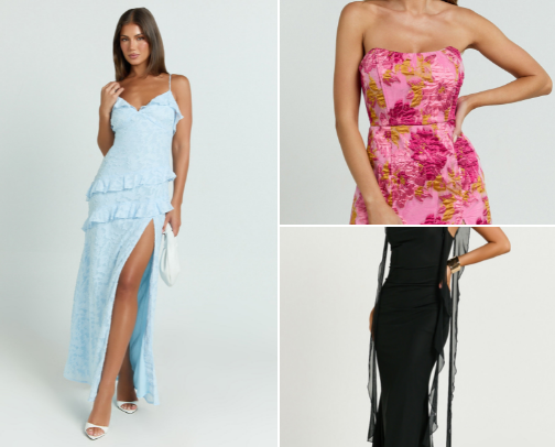 Showpo wedding guest dresses so chic, you’ll never wear anything else cover photo collage