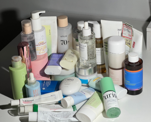 Korean Skincare cover photo collage