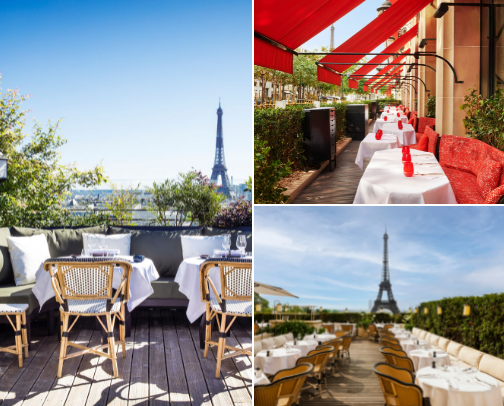 Lunch/dinner spots in Paris cover photo collage