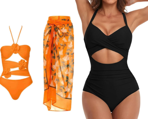 Dive into Swimwear 👙 cover photo collage