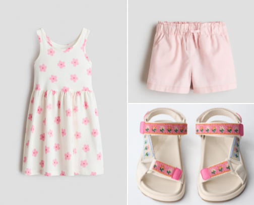 Girls Clothes 4+ cover photo collage