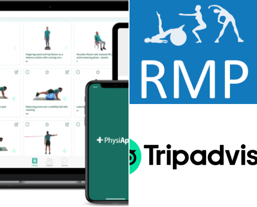 20 Best Exercise Prescription Apps Every Physiotherapist Should Use cover photo collage