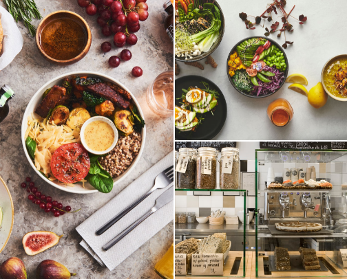 Vegetarian & vegan restaurants in Copenhagen cover photo collage