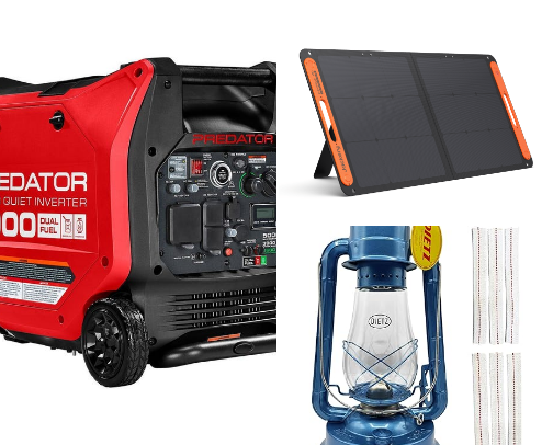 Off grid cover photo collage