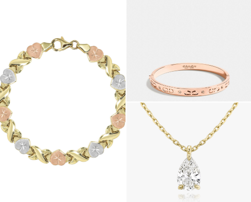 Jewelry for women: ✨Luxe Links cover photo collage