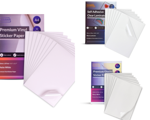 Sticker Paper cover photo collage