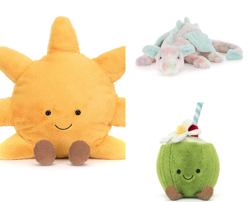 Jellycats I'm Manifesting ✨ cover photo collage
