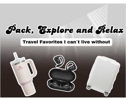 💼 Pack, Explore & Relax – Travel Favorites I Can’t Live Without cover photo collage
