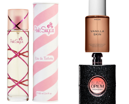 Perfume/Body spray cover photo collage