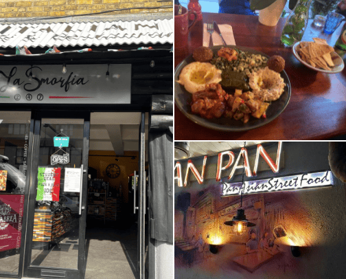 Oxford UK Restaurants!🍔 cover photo collage