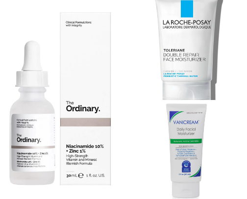 Skincare That Helped My Acne cover photo collage