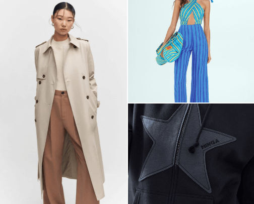 Fashion cover photo collage