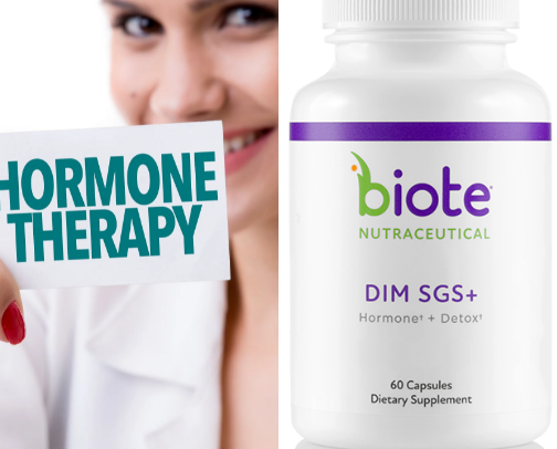 Hormone replacement therapy cover photo collage