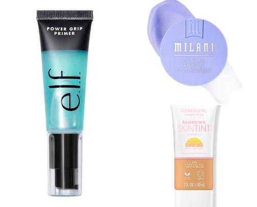 Drugstore vs High End Full Face of NEW Makeup - Honest First Impressions & Review Youtube Video Products Used and Mentioned cover photo collage