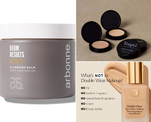 Everyday ESSENTIALS—makeup edition! cover photo collage