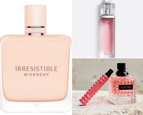 Favourite fragrances cover photo collage