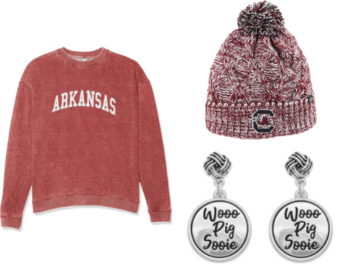 Arkansas Razorbacks Game Day Essentials cover photo collage