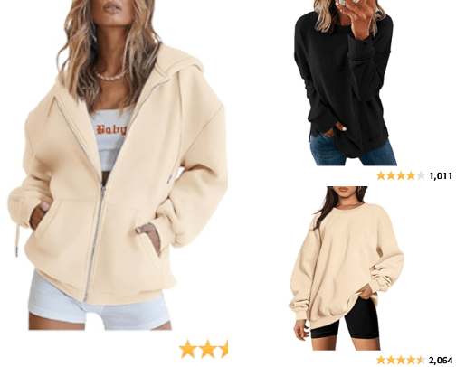 Super Cute&Comfy Sweatshirts! cover photo collage