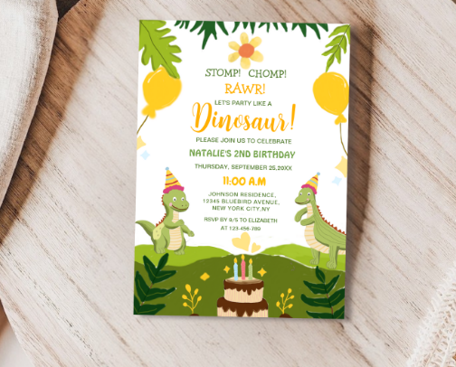 EXTREMELY CUTE KID'S BIRTHDAY INVITATION YOUR KIDS WILL FALL IN LOVE WITH cover photo collage