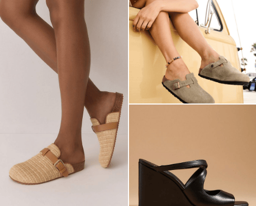 Woman's Clogs. ✅ cover photo collage