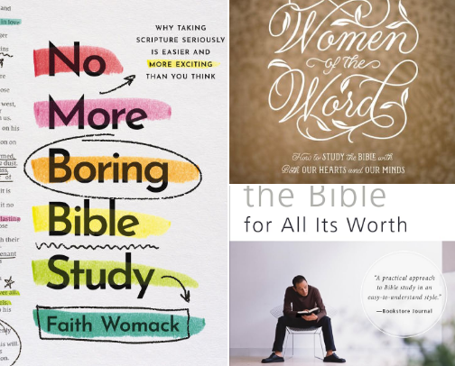 How to Study the Bible cover photo collage