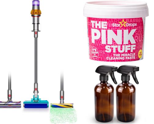 Clean Home Essentials I Actually Use cover photo collage