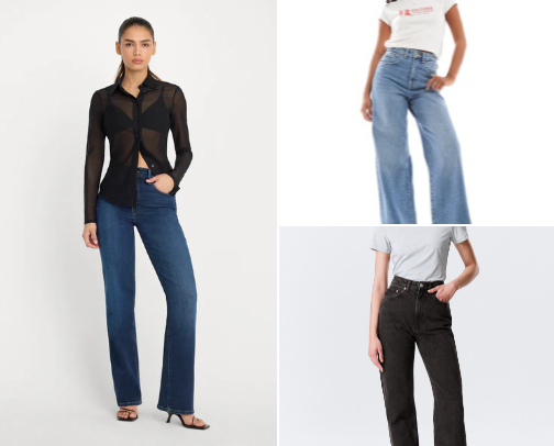 My Tall Girl Capsule Model Wardrobe cover photo collage