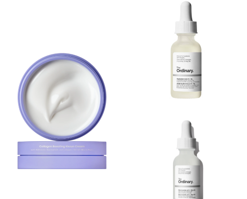 Skincare holy grails cover photo collage