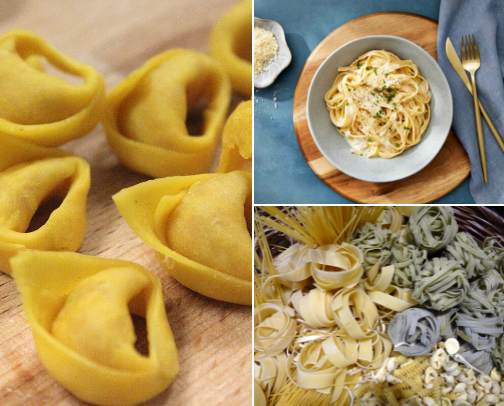 Italian finds cover photo collage