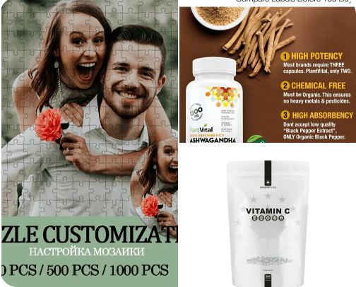 Amazon finds cover photo collage