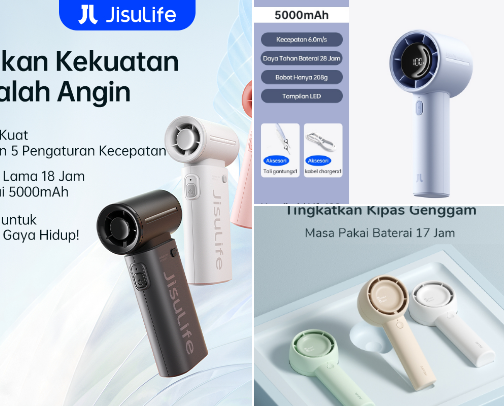 You’re Probably Forgetting Something Important for Your Summer Vacation… Here’s What It Is The Best Handheld fan on Shopee cover photo collage