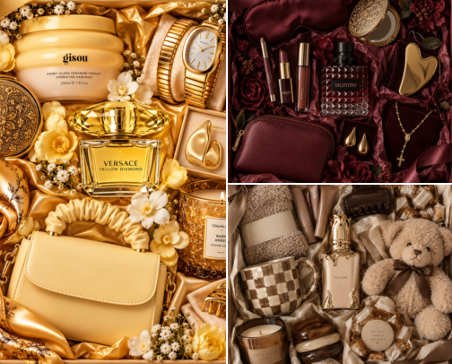 PrettyThingsClub - Curated Gift Boxes cover photo collage