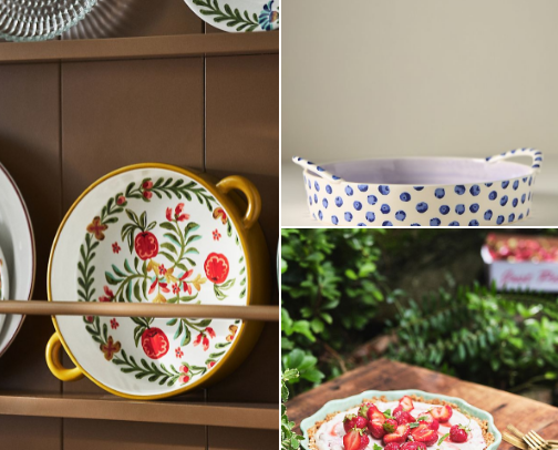 Cozy Fall Baking: The Pretty Bakeware Behind My Favorite Fall Desserts cover photo collage