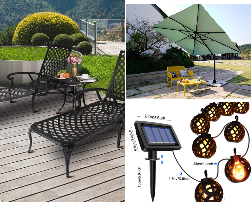 🌞 Summer Patio Must-Haves cover photo collage