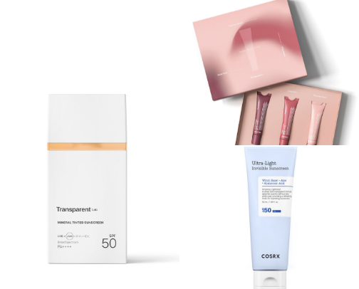 SPF PRODCUTS ☀️😎 cover photo collage