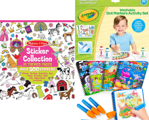 Reusable Screen-Free Creative Toys cover photo collage