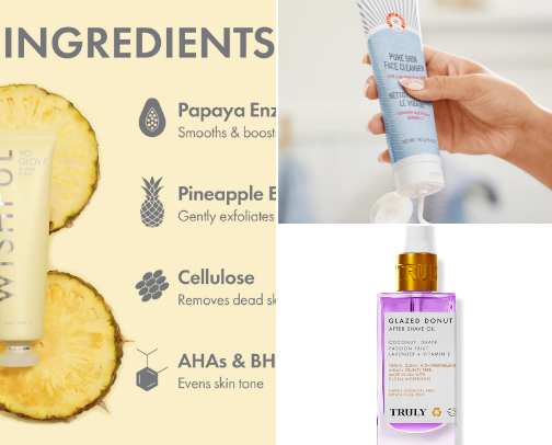 Skincare you can’t live without 🧖🏽‍♀️ cover photo collage