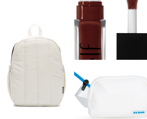 what's in my festival hydration pack! cover photo collage