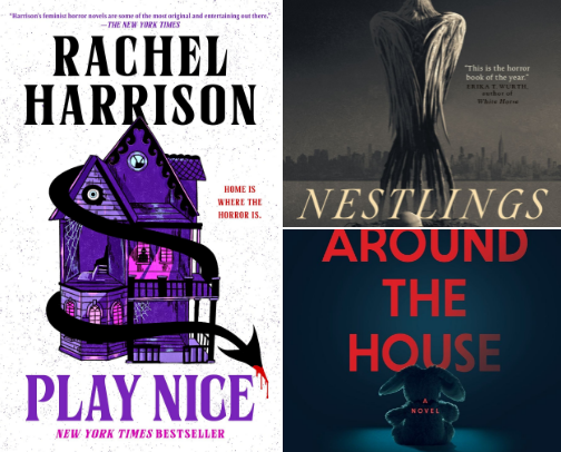 Haunted House Reading List cover photo collage