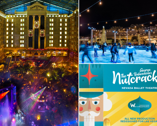 Festive & Fabulous: Must-Do Christmas Activities in Las Vegas cover photo collage