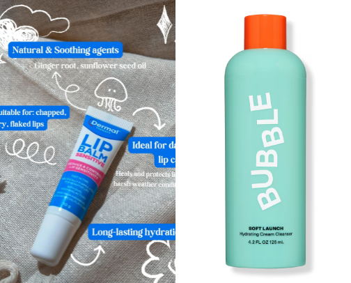 Favorite Skincare Products cover photo collage