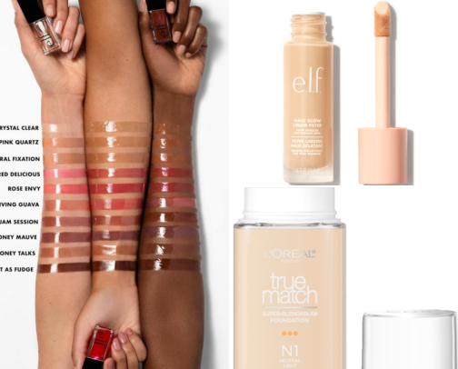 My favorite beauty recs cover photo collage