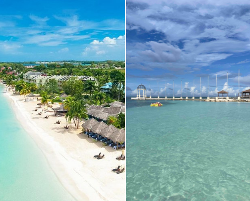 Tropical Honeymoon Destinations🏝️ cover photo collage