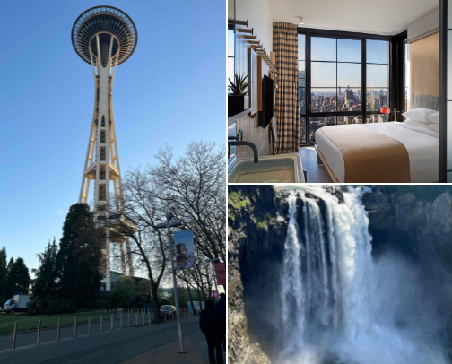 Travel cover photo collage