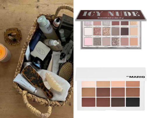 Sephora’s make-up christmas list 2024 cover photo collage