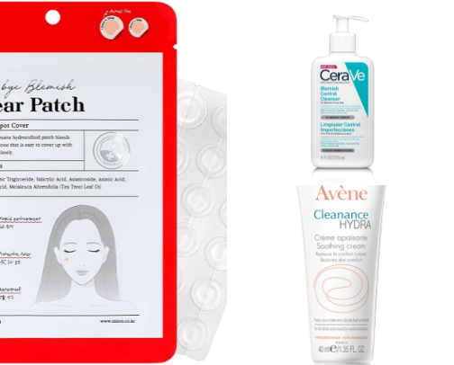 skin care for acne prone skin that actually does something cover photo collage