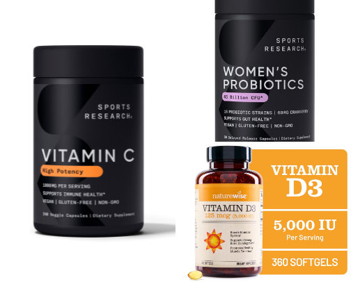My Go-To Vitamins & Supplements cover photo collage