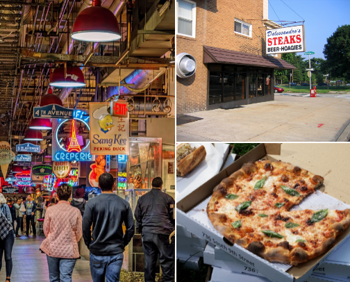 Visit Philadelphia and fall in love in one day cover photo collage