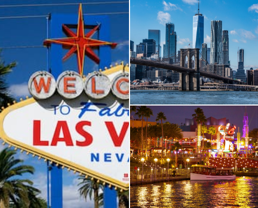 Where To Next 🌅- North America cover photo collage