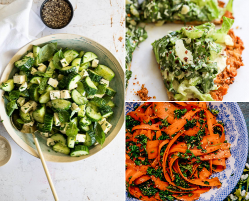Next Level Salads I’m Loving Right Now cover photo collage